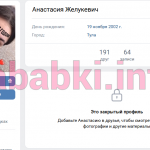 Анастасия Желукевич
